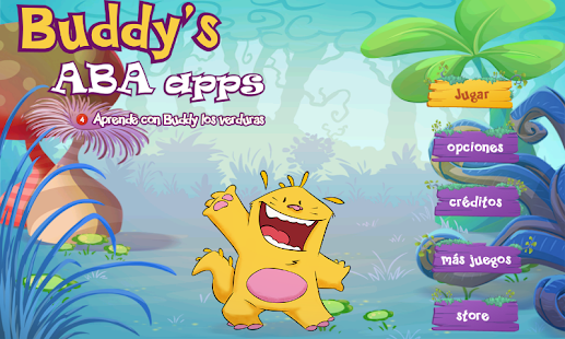 Captura de pantalla de la aplicacion Android Buddy learns the vegetables