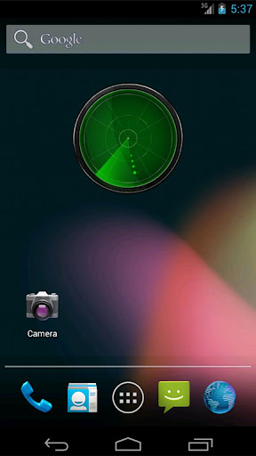 SDWATCH Radar Clock Widget HD