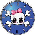Girly Skull Clocks logo