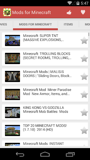 【免費動作App】Mods for Minecraft-APP點子