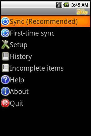 BurpSync for Android 2.x