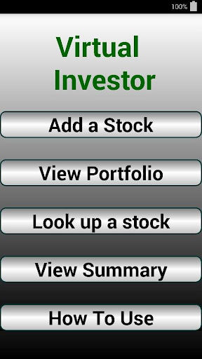 Virtual Investment Portfolio