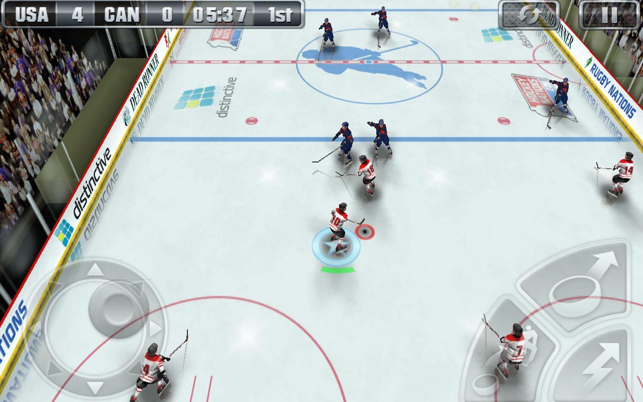 Android application Hockey Nations 2011 THD screenshort