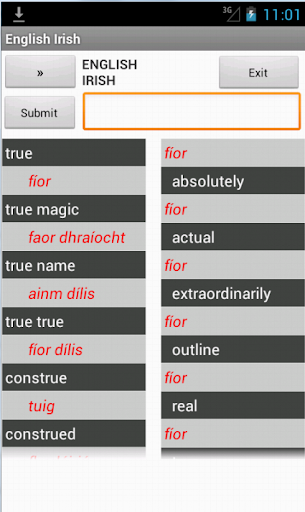 Irish English Dictionary