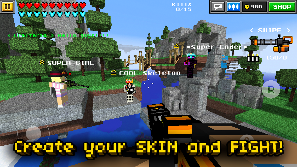 Pixel Gun 3D PRO Minecraft Ed. - screenshot