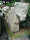 Stone Horse Scupture