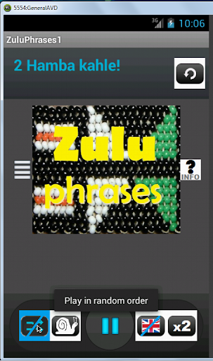 Zulu Phrases language tutor