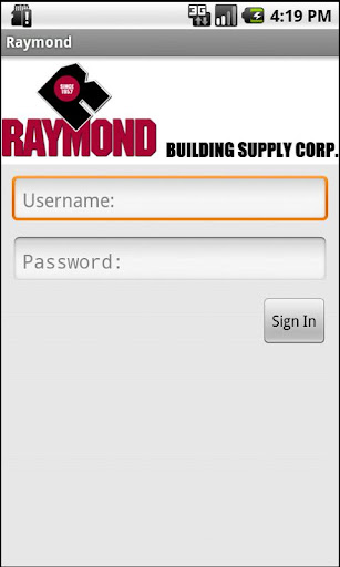 Raymond Web Track