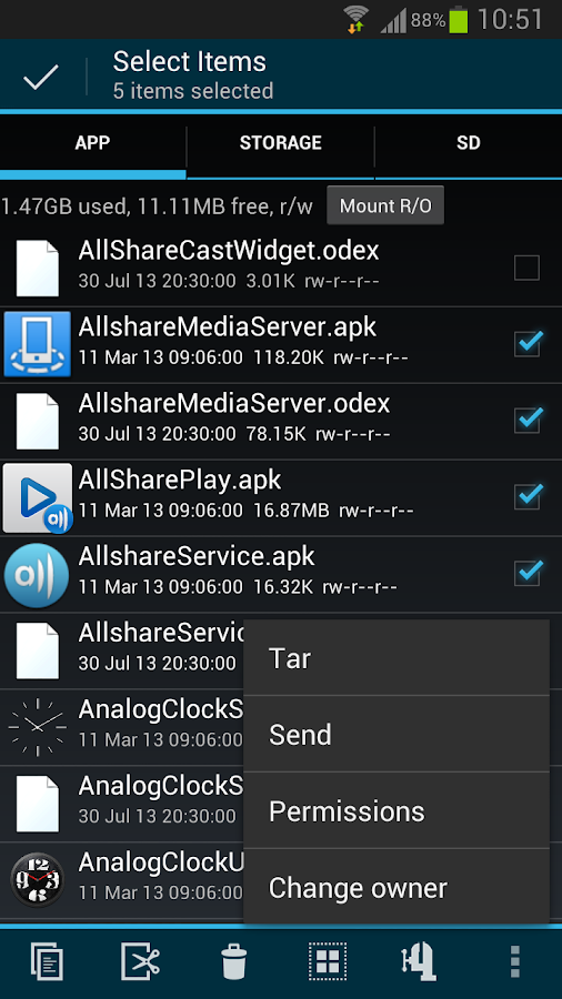    Root Explorer- screenshot  