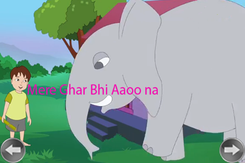 【免費教育App】Hindi Kids Rhyme Haathi Raja-APP點子