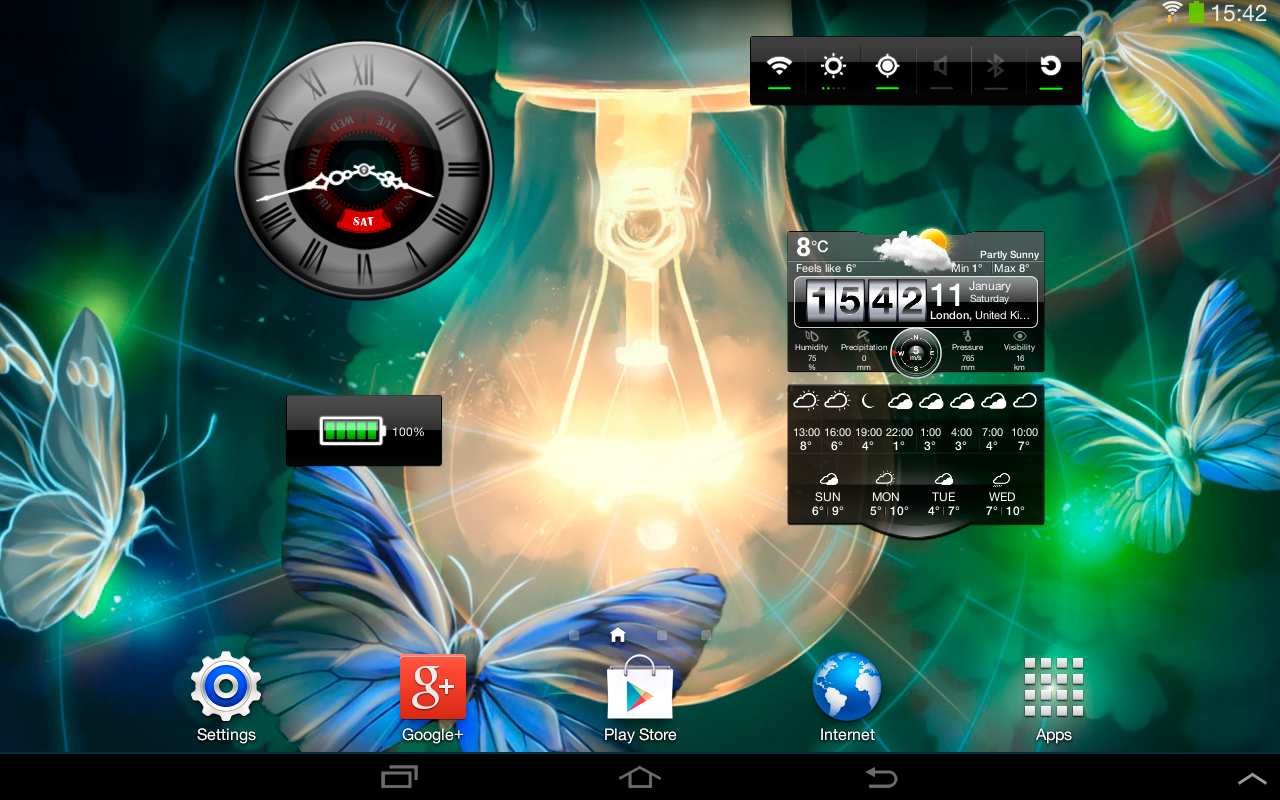 Widget dari Poles Layar Anda - screenshot