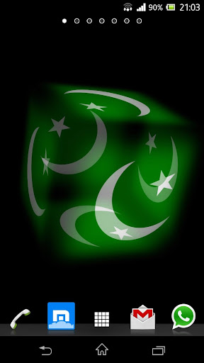 3D Pakistan پاکستان Flag LWP