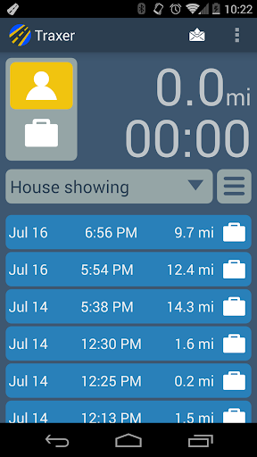 Traxer Mileage Tracker