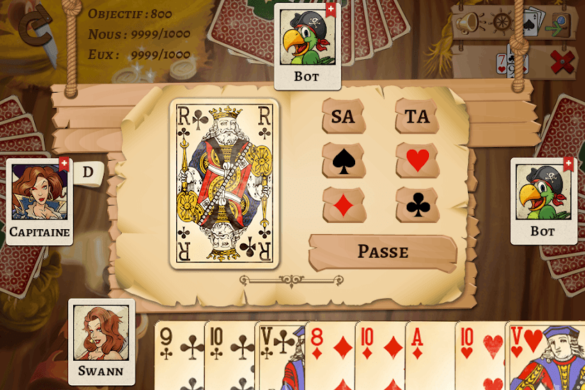 Belote Pirates Screen 2