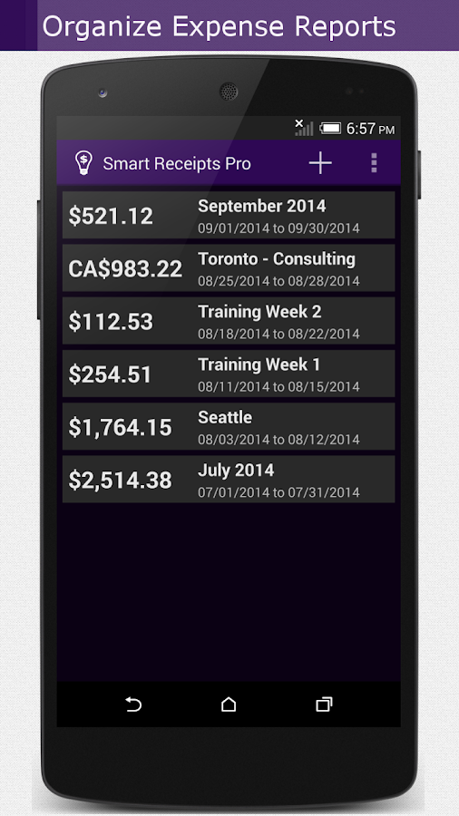 Smart Receipts Plus Android Apps on Google Play