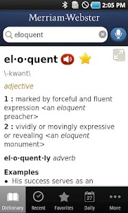 Dictionary - M-W Premium - screenshot thumbnail