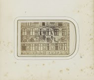 Fresco op een gevel van het voormalige woonhuis van Hans Jakob Fugger in Augsburg