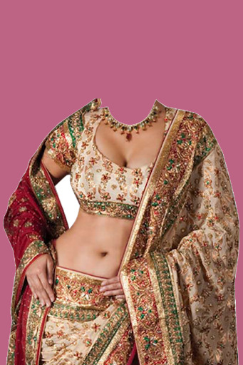 Indian Saree Photo Suit