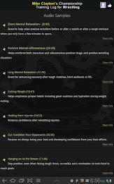 Mike Clayton's Training Log poster 3