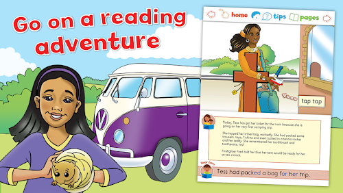 Android application Letterland Stories: T, U &amp; V screenshort