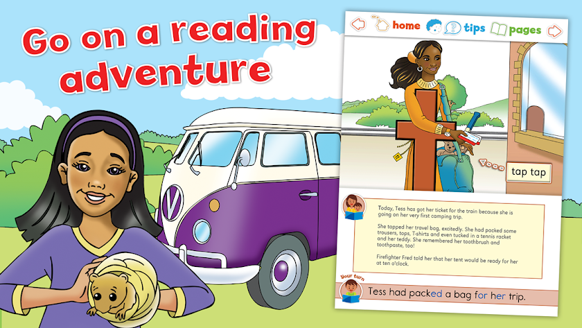 Letterland Stories: T, U &amp; V Screen 1