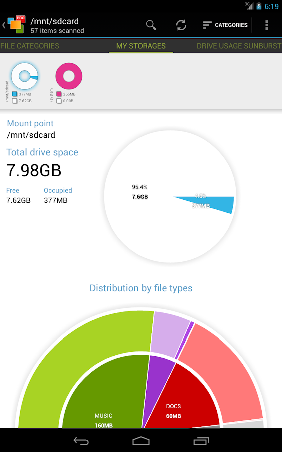Disk & Storage Analyzer [Root] - screenshot