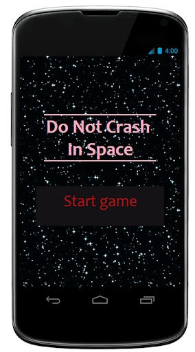 Don't Crash In Space