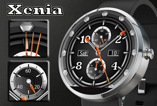 【免費個人化App】Xenia Watchface for Wear-APP點子