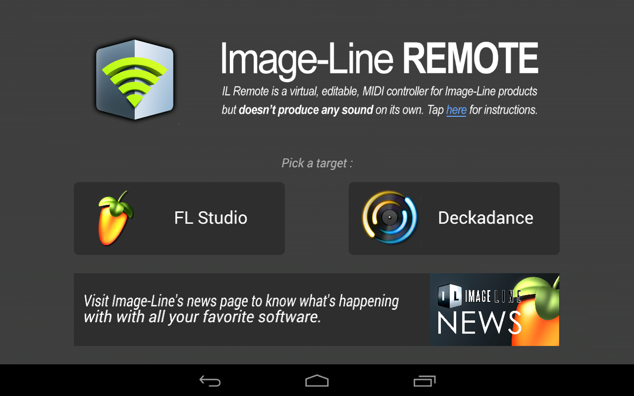 ImageLine Remote Android Apps on Google Play