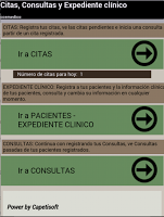 Citas y Expediente clínico APK צילום מסך #1