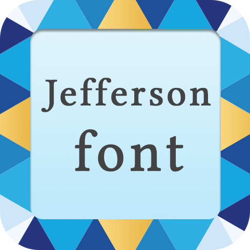 Jefferson font LOGO-APP點子