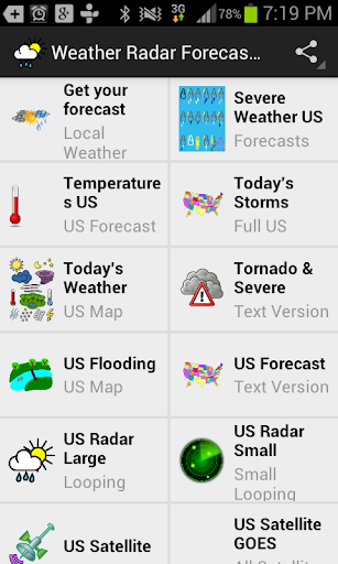 Weather Radar Forecast App