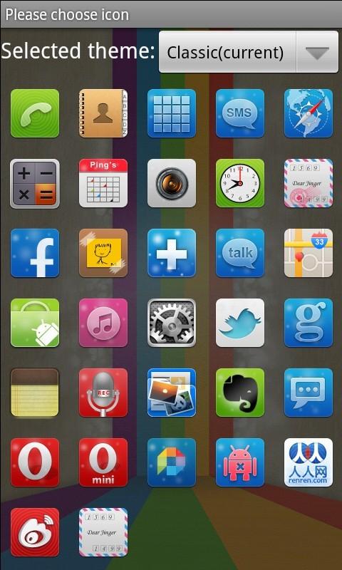Hình ảnh Classic Theme GO Launcher EX cho android