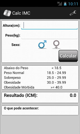 Calculadora IMC - Peso Ideal