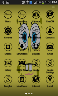 Lastest Black Icon Pack APK for Android