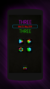 Neon Glow - Icon Pack - screenshot thumbnail