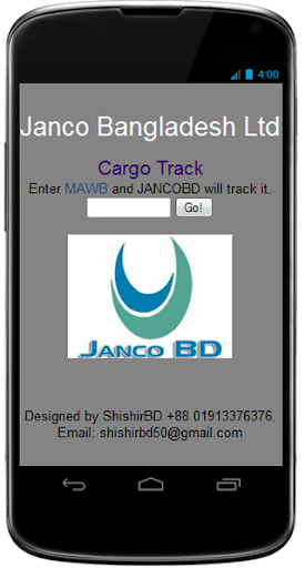 Janco BD Cargo Track