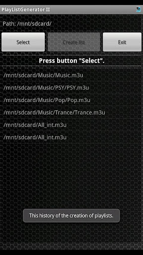 PlayList Generator II