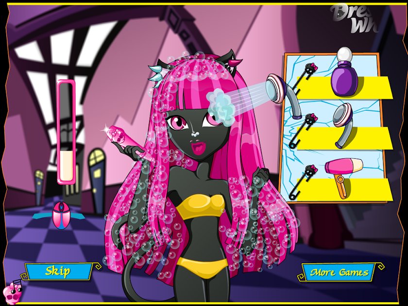 Monster Catty Hair Salon Screen 3