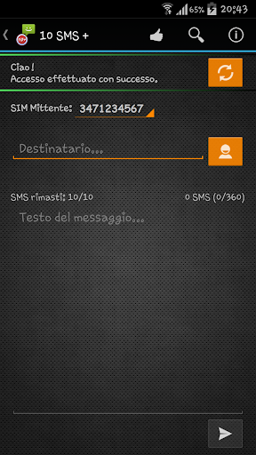 10 SMS +