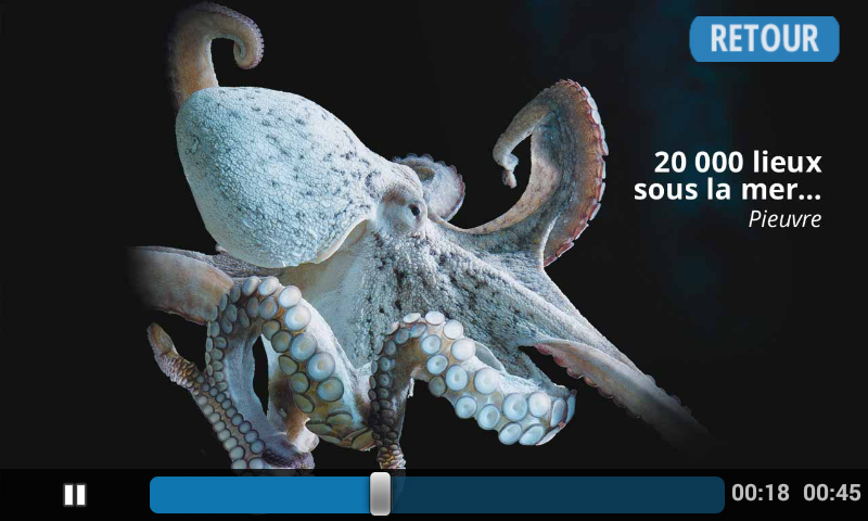 Guide Audio Adulte Aquarium Screen 3