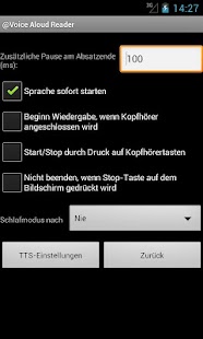  @Voice Aloud Reader – Miniaturansicht des Screenshots  