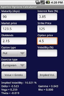 How to download Options Calculator patch 1.0 apk for pc