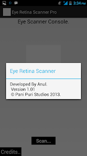 Eye Retina Scanner Pro! Screenshots 0