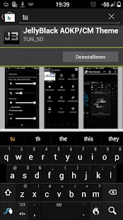 JellyBlack AOKP/CM Theme - screenshot thumbnail