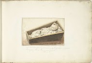 Catherina ter Borch in haar doodskistje