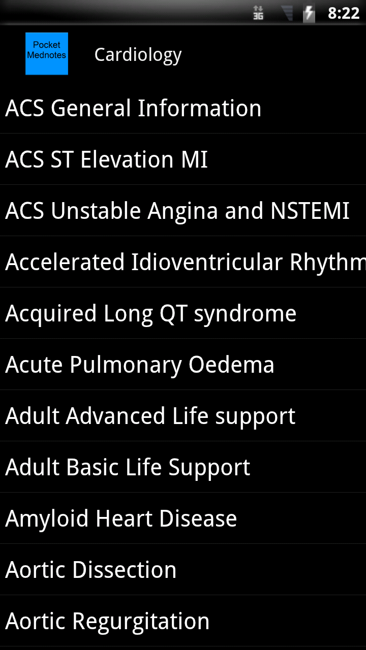 Pocketmednotes Screen 3