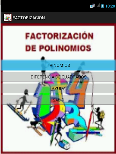 FACTORIZACION DE TRINOMIOS