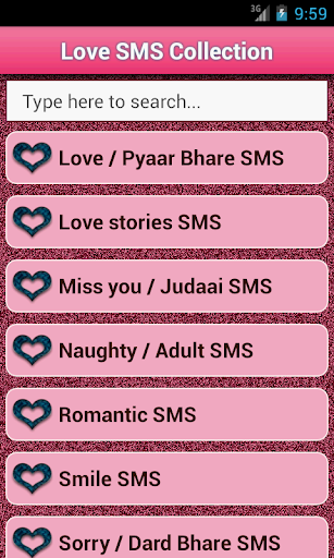 Love ♥ SMS collection