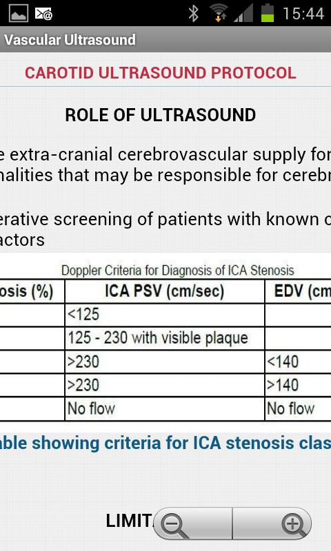 Vascular Ultrasound Screen 3